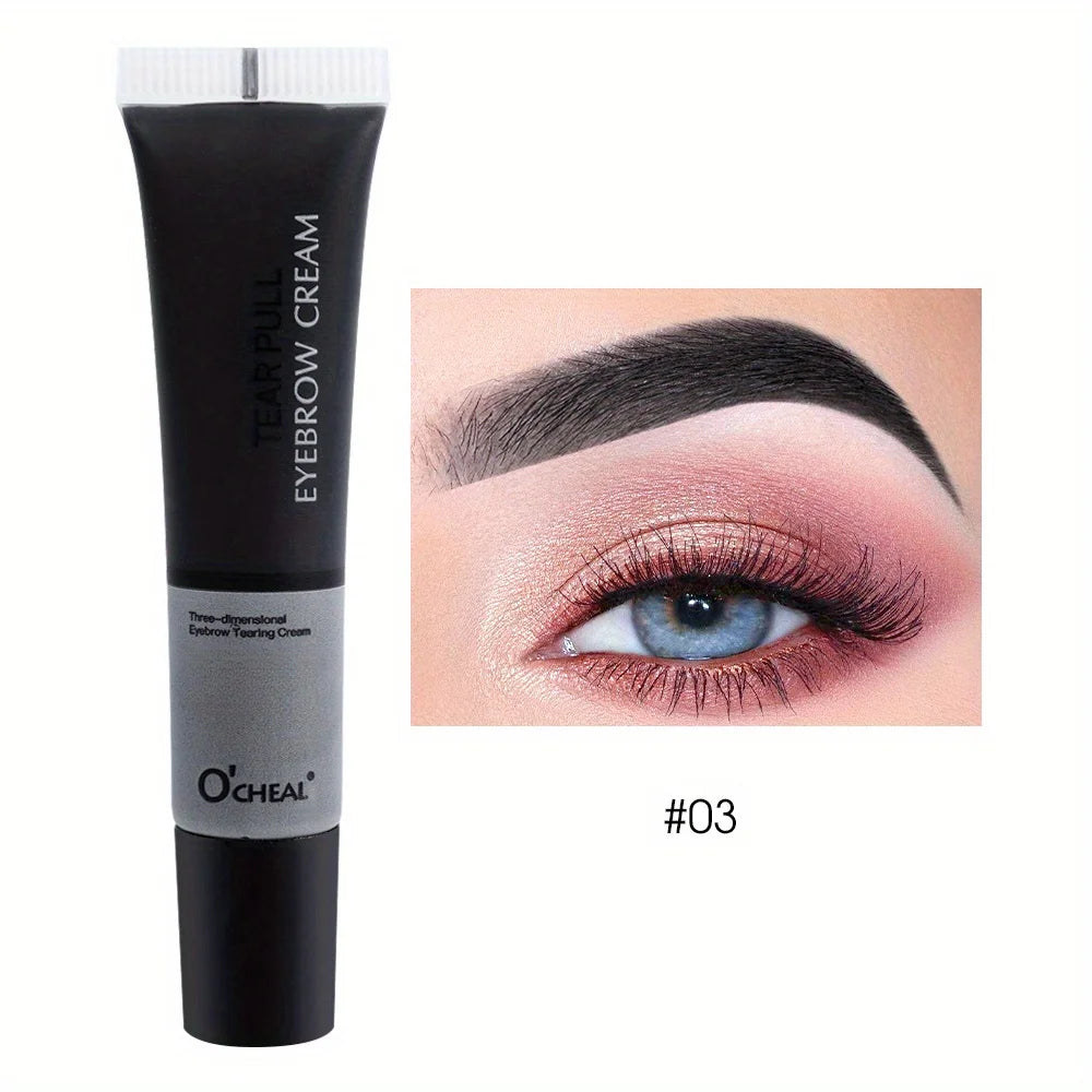 Long-lasting Waterproof Eyebrow Gel Semi-permanent Tattoo Tint Qme 03