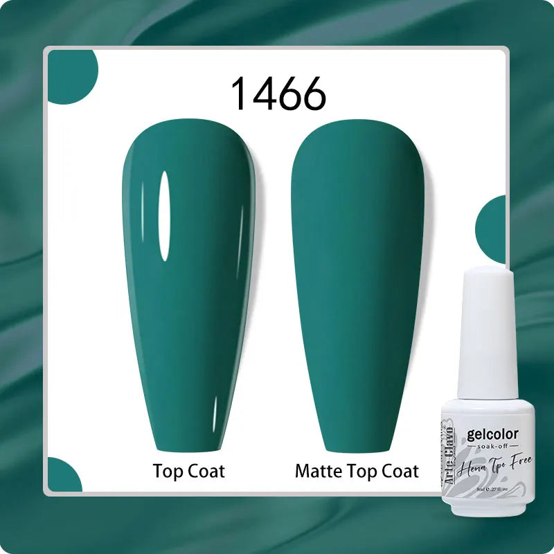 Arte Clavo HEMA TPO White Bottle 180 Colors Series Semi-permanent Gel