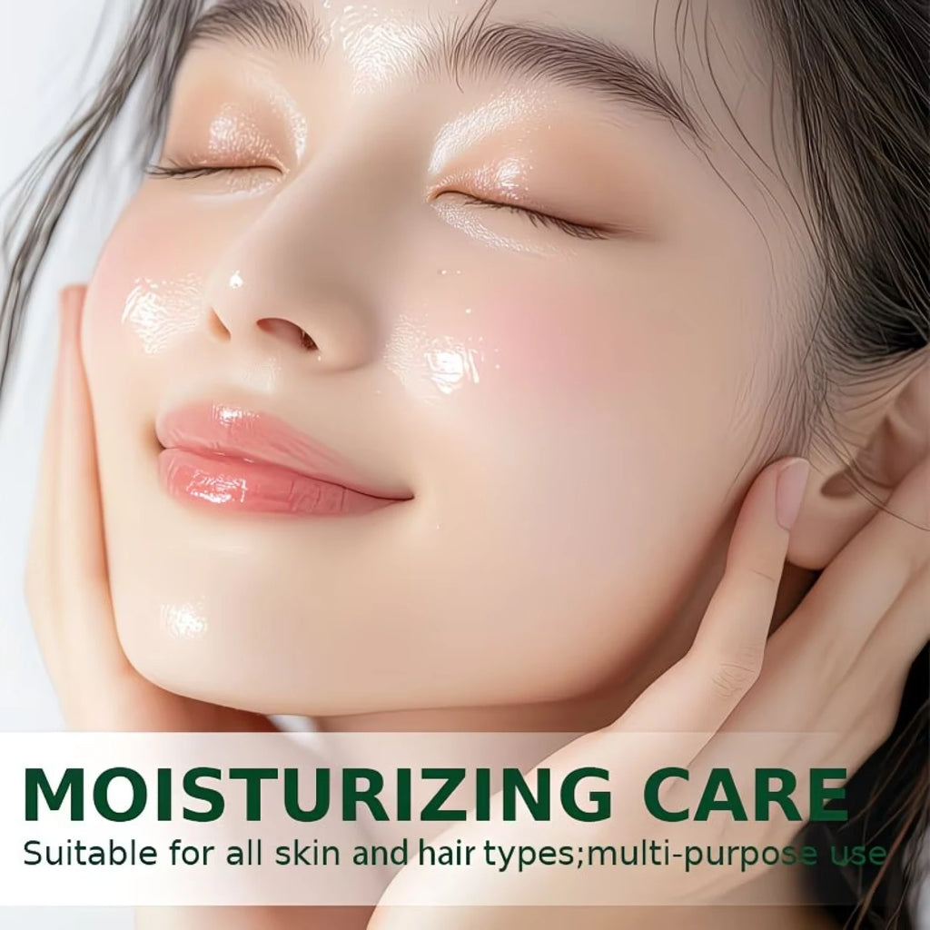 Pure Aloe Vera Gel with Hyaluronic Acid, Cooling & Moisturizing for All Skin Types Qme