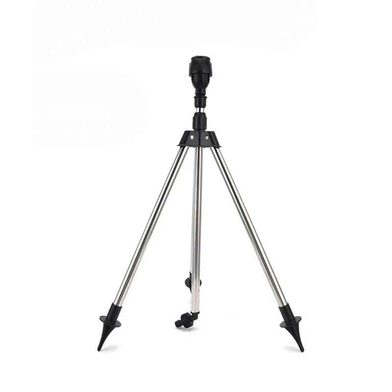360 Rotary Irrigation Tripod Lawn Garden Sprinkler Telescopic Support Qme A