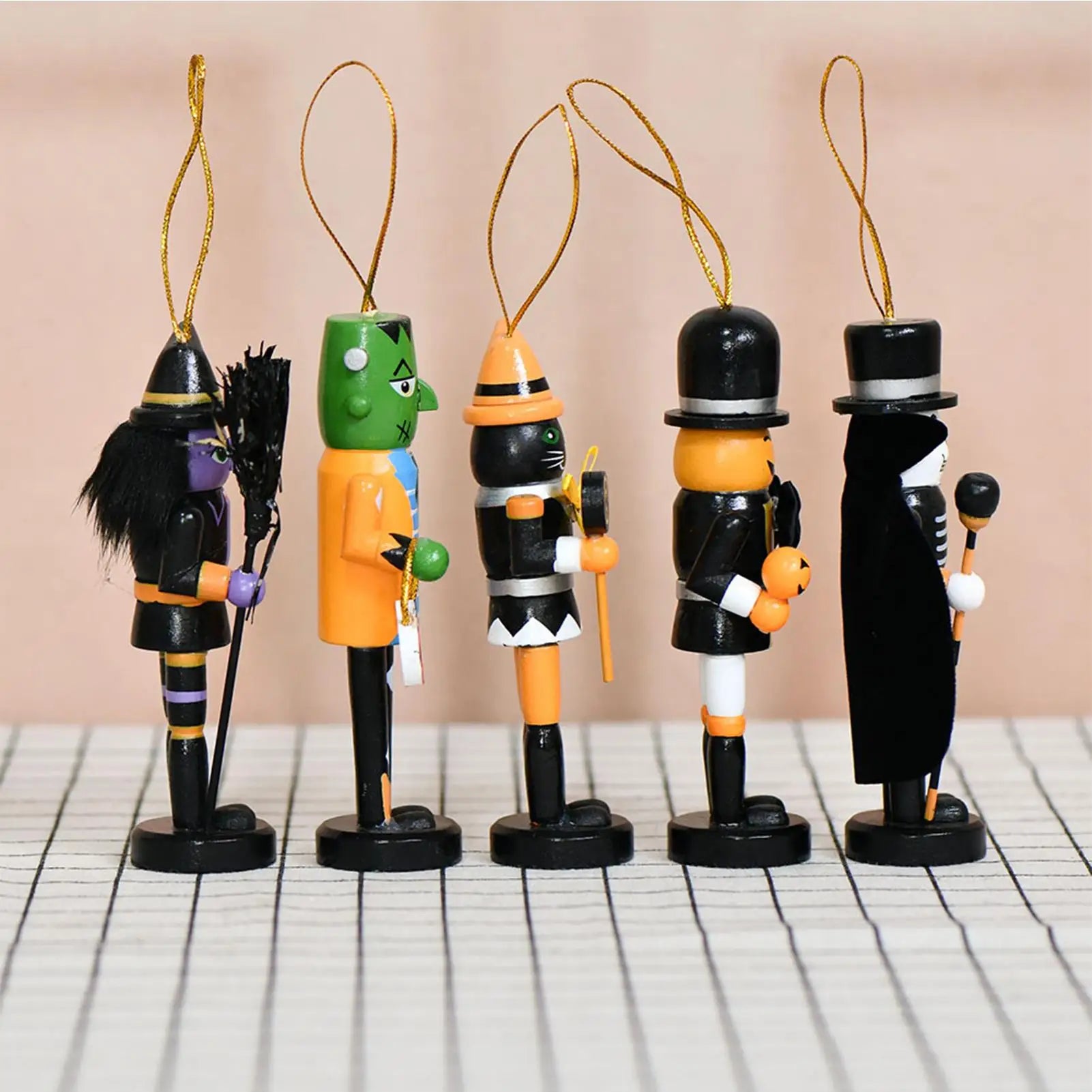 Halloween Nutcracker Ornament 5 Holiday Decorations Party Tree Home Qme