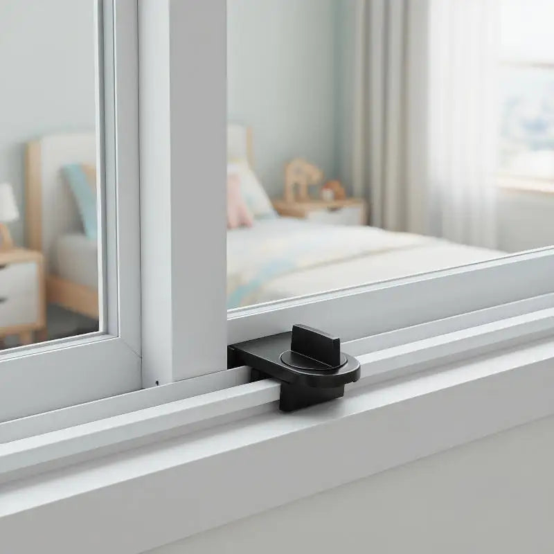 No-drill Sliding Door Lock Child Safety Windows High-rise Anti-fall Qme