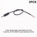 1 Mono Stereo Male Female Plug Jack Audio Connector 2Pin 3Pin 4Pin Qme A1
