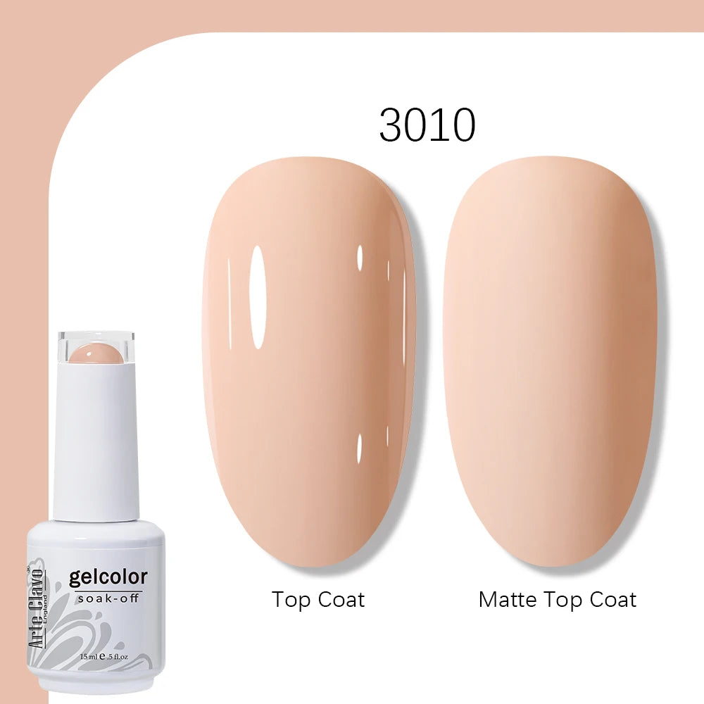 Arte Clavo Gel Polish Nail Supplies Professionals Art Semi Permanent Qme 3010 1