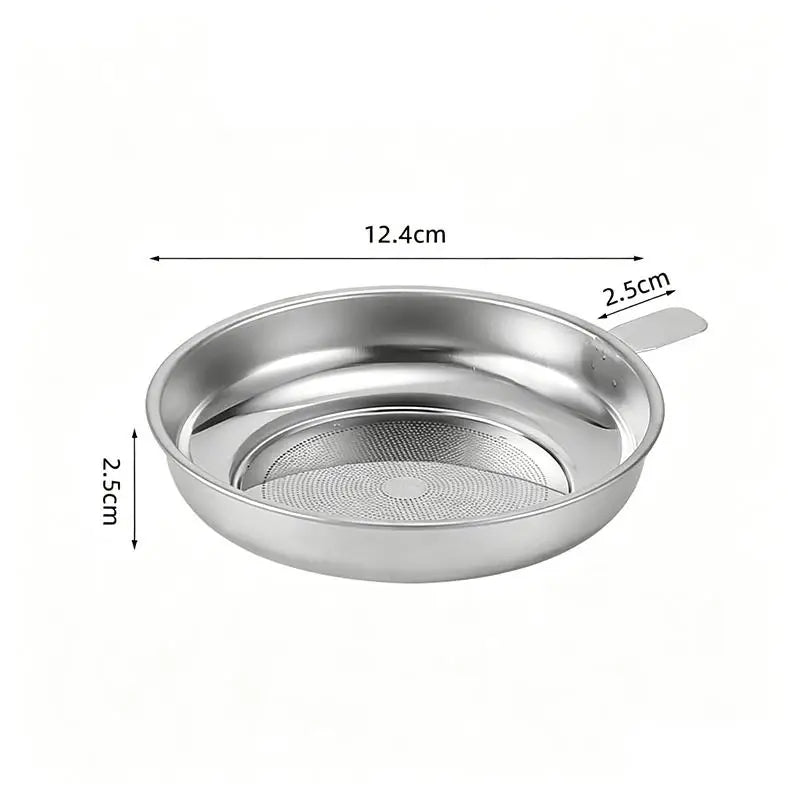 Stainless Steel Fine Mesh Food Strainer Durable Dense Holes Kitchen Qme E