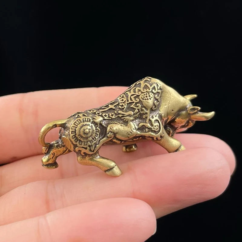 Animal Miniature Figurine Bring Wealth Office Desk Decor Craftsbrass Qme