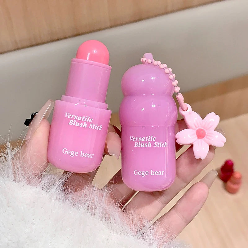 Gege Bear Korean-style Water Glow Multi-use Blush Stick Hydrating Qme