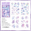 4 pcs Kawaii Stationery Sticker Bubble Sticker for Scrapbooking Supplies Junk Journal Materials DIY Collage Decorative Stickers Qme F