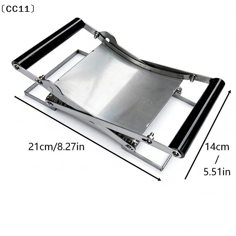 Manual Meat Tenderizer Portable Fast Cutlet Maker Stainless Steel Qme