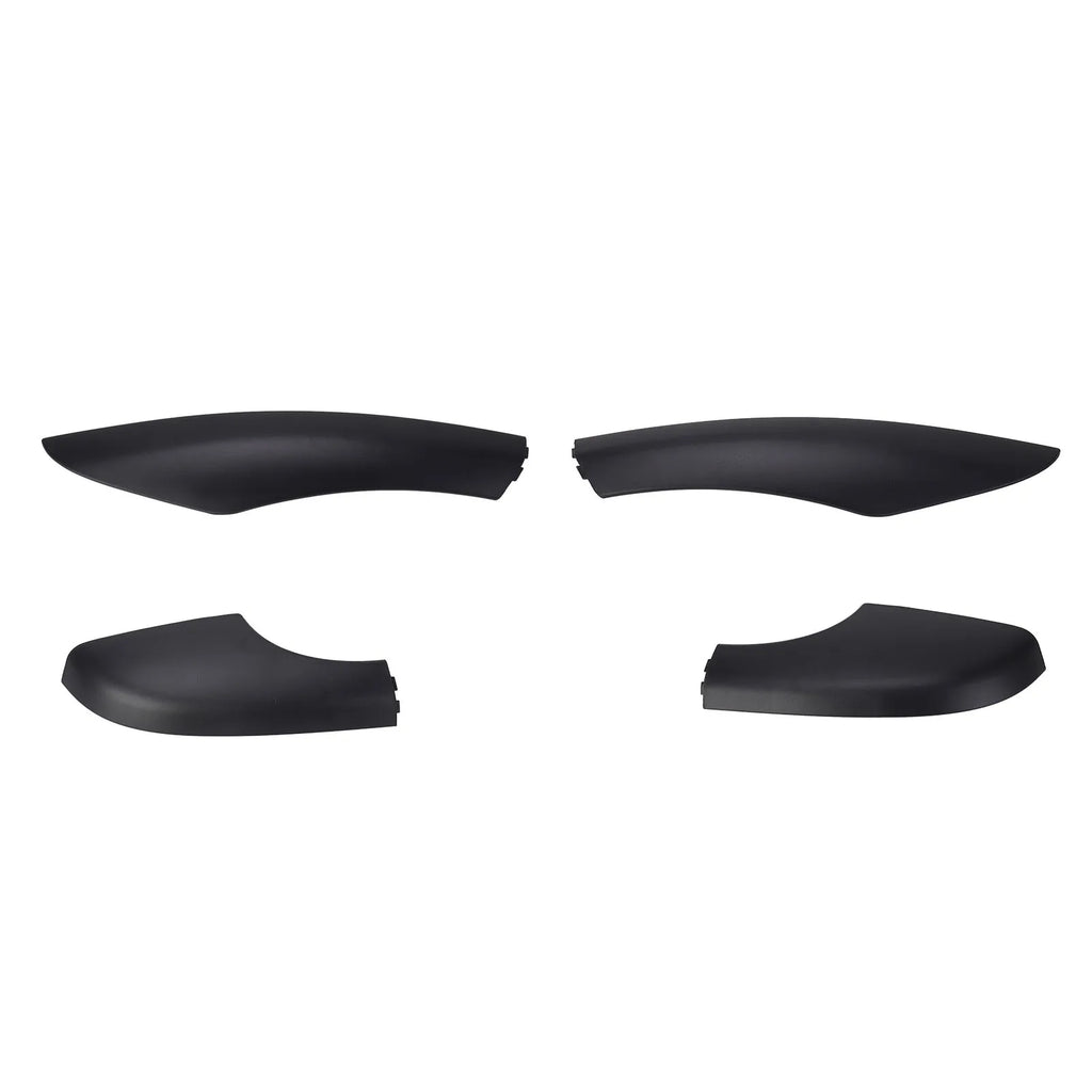Roof Rail Rack Cover End Easy Installation Roof Luggage Cargo Rack Rail Cover for SUV 2009 To 2018 Qme