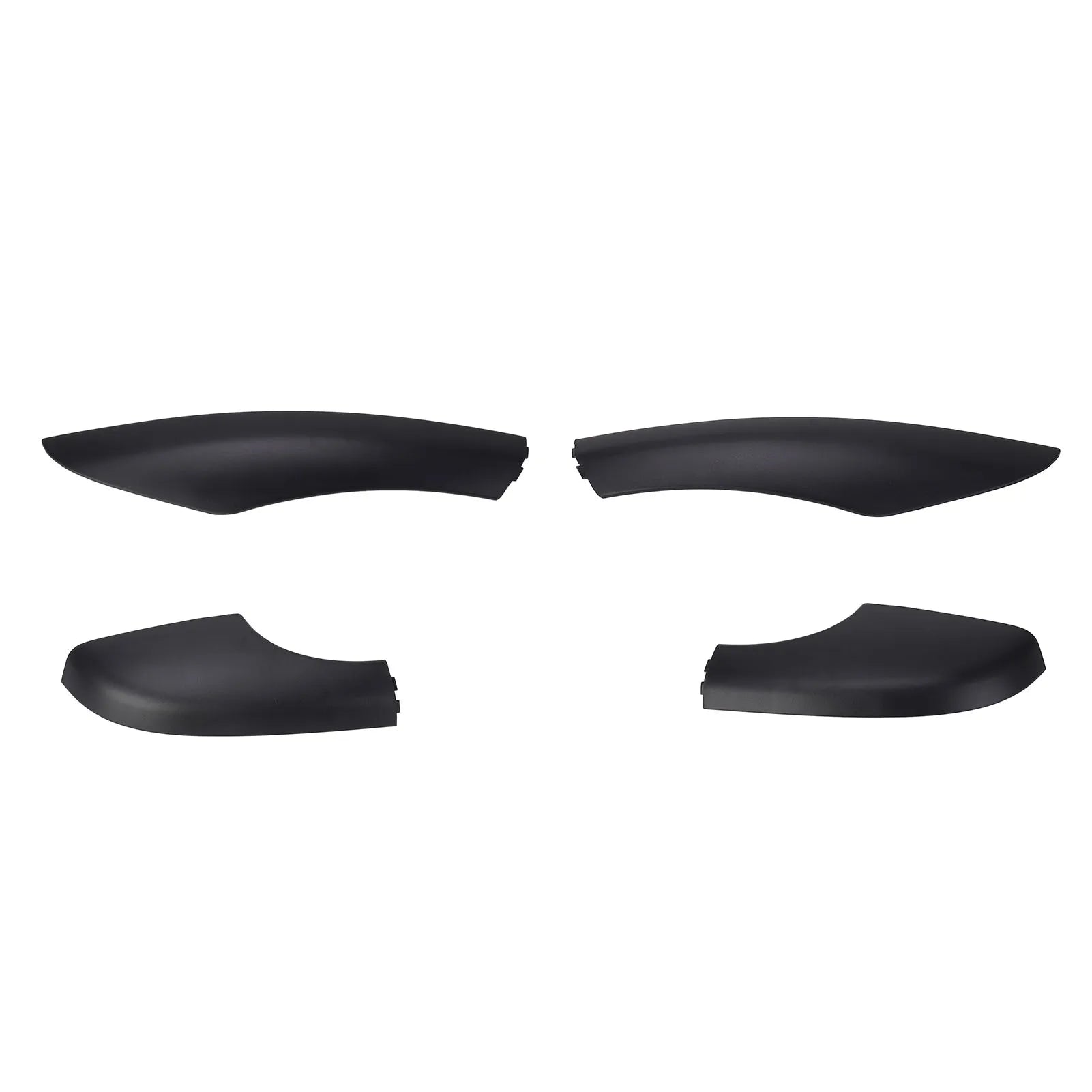 Roof Rail Rack Cover End Easy Installation Roof Luggage Cargo Rack Rail Cover for SUV 2009 To 2018 Qme