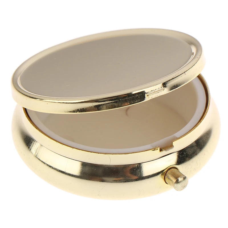 Metal Pill Boxes Medicine Organizer Container Case Candy Box Qme