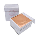 100pcs Art Craft Design Paper 9cm Sheets Practical Imitation Gold Silver Rose Gold Leaf for Gilding DIY Craft Party Decoration Qme 100pcs rose gold