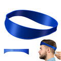 DIY Home Hair Trimming Haircuts Curved Headband Silicone Neckline Qme blue