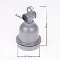 Ceramic Insulated E27 Light Socket Animal Heating Lamp Holder Screw Qme 1
