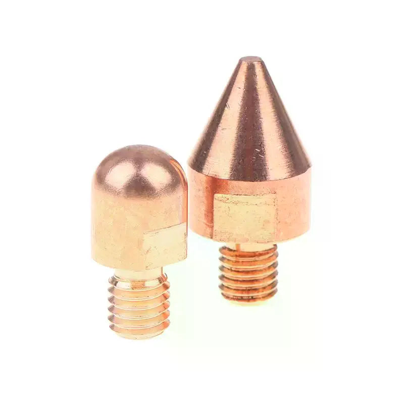 2pcs Resistance Spot Welding Tips Electrodes For Welding Thickness 0.6-1.5mm Steel Plat CE Portable Spot Welder Qme