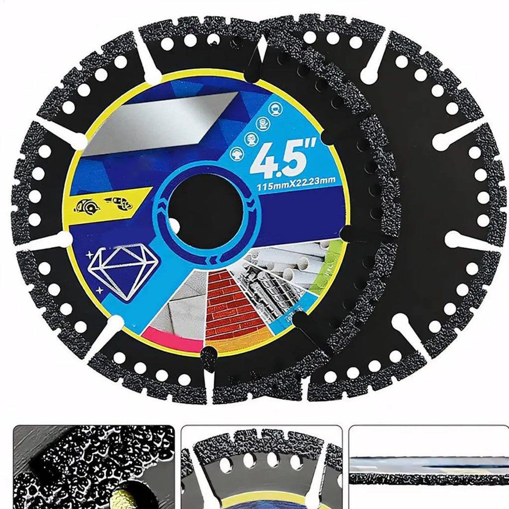 2026 Saw Cutting Wheel 4.5-Inch Angle Grinder Attachment Heavy Duty Saw Grinder Tools for Tiles Marbles Concrete Steel PVC Pipes Qme