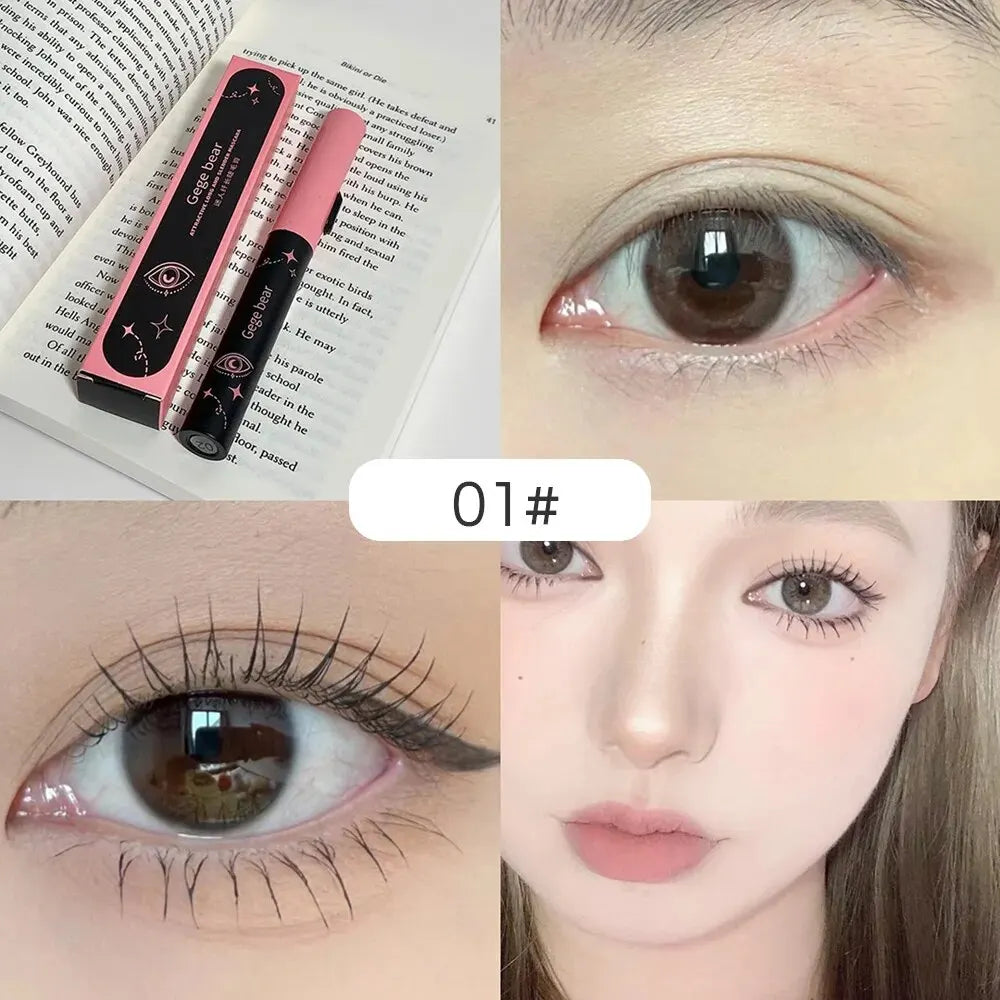 Double-ended Charming Long Mascara Gegebear Natural Curling Qme BLACK