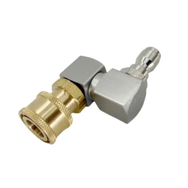 360° Rotatable Jet Nozzle - 1/4" Quick Connect Adapter, Leak-Proof Water Saving For Car Cleaning Qme A2