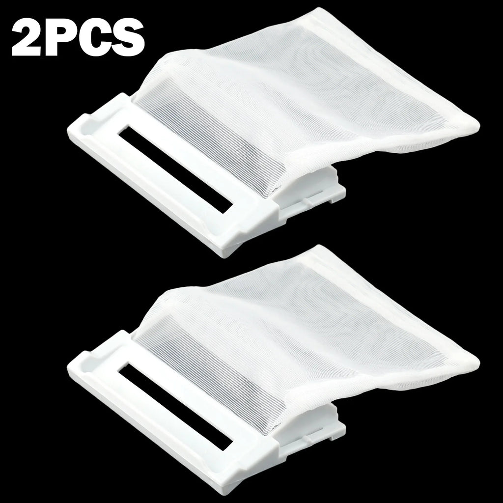 2 Pcs Washing Machine Lint Filter Mesh For Laundry Washer Hair Catcher Mesh Bag WF-750AHP、WF-M95SC、WF-100、WF-100TX Qme Default Title