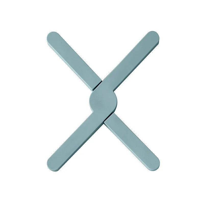 Creative X-shaped Folding Trivet Mat Heat Resistant Pot Holder Qme