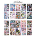 Healing Life PET Sticker Book, Stress-Relief Creative Material, Must-Have for Students & Stationery Lovers Qme B