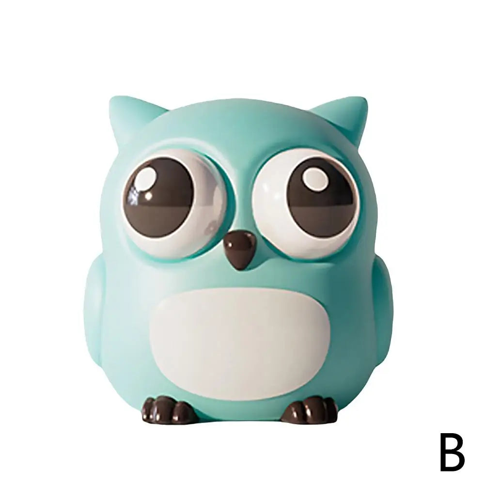 Eye-popping Squeeze Toy Cartoon Animal Sensory Toys Stress Relief Qme B
