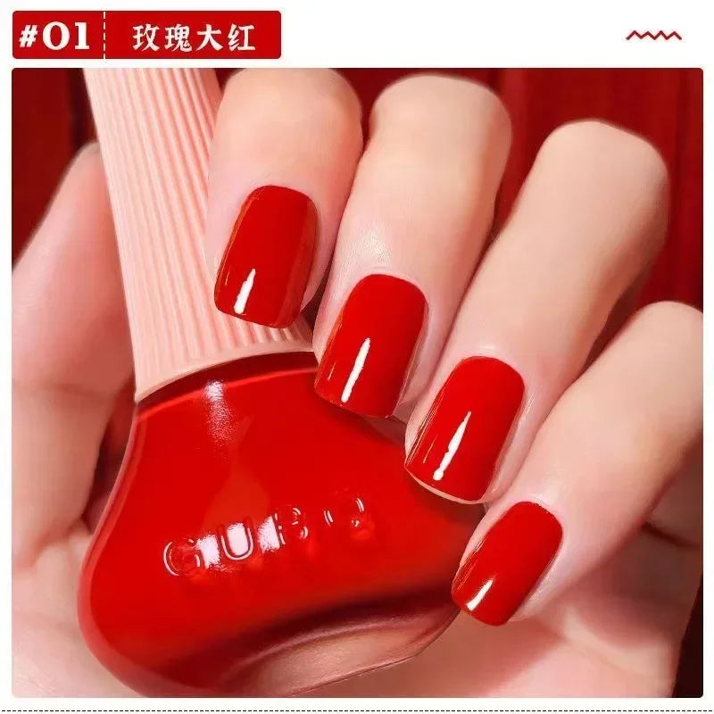 45 Colors Nail Polish Oil-based Nails No-bake Quick Dry Non-tear
