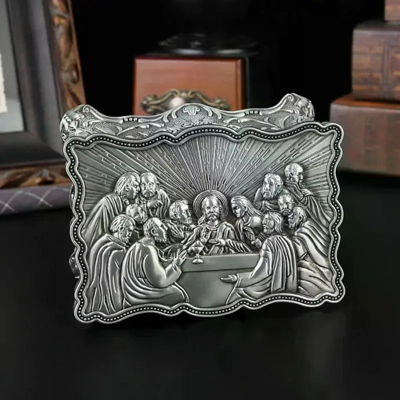 Rosary Jewelry Storage Box Soft Lining Anti-scratch Organizer for Necklaces Earrings Devotees Qme