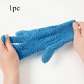 Ultra-Fine Microfiber Dusting Gloves- Elastic And Breathable, Easily Cleans Dust from Cars, Boats, Rvs, And Plant Surfaces Qme 1pc