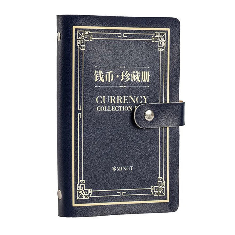 50pcs Large Capacity Banknote Collection Book For Collecting Paper Money Qme A3
