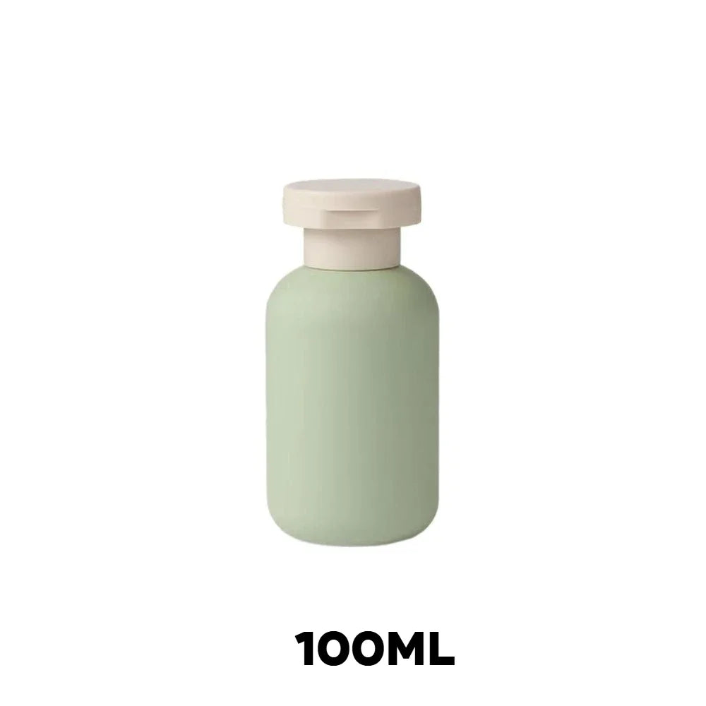 1 Soft Leakproof Travel Bottles Portable Squeeze Tubes Shampoo Lotion Qme Green 1Pc