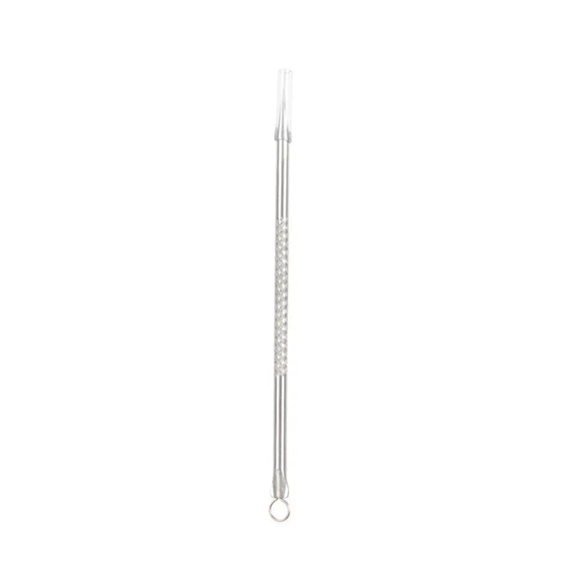 1PC Blackhead Acne Needle Stainless Steel Acne Remove Tweezer Blackhead Extractor Pimple Tweezer Face Pore Cleanering Care Tool Qme G