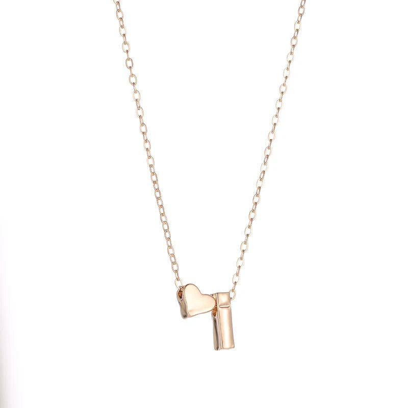 Fashion Dainty Initial Femme Letter Choker Necklace Girl Cool Pendant Jewelry Gift Wholesale Girls Gift Qme