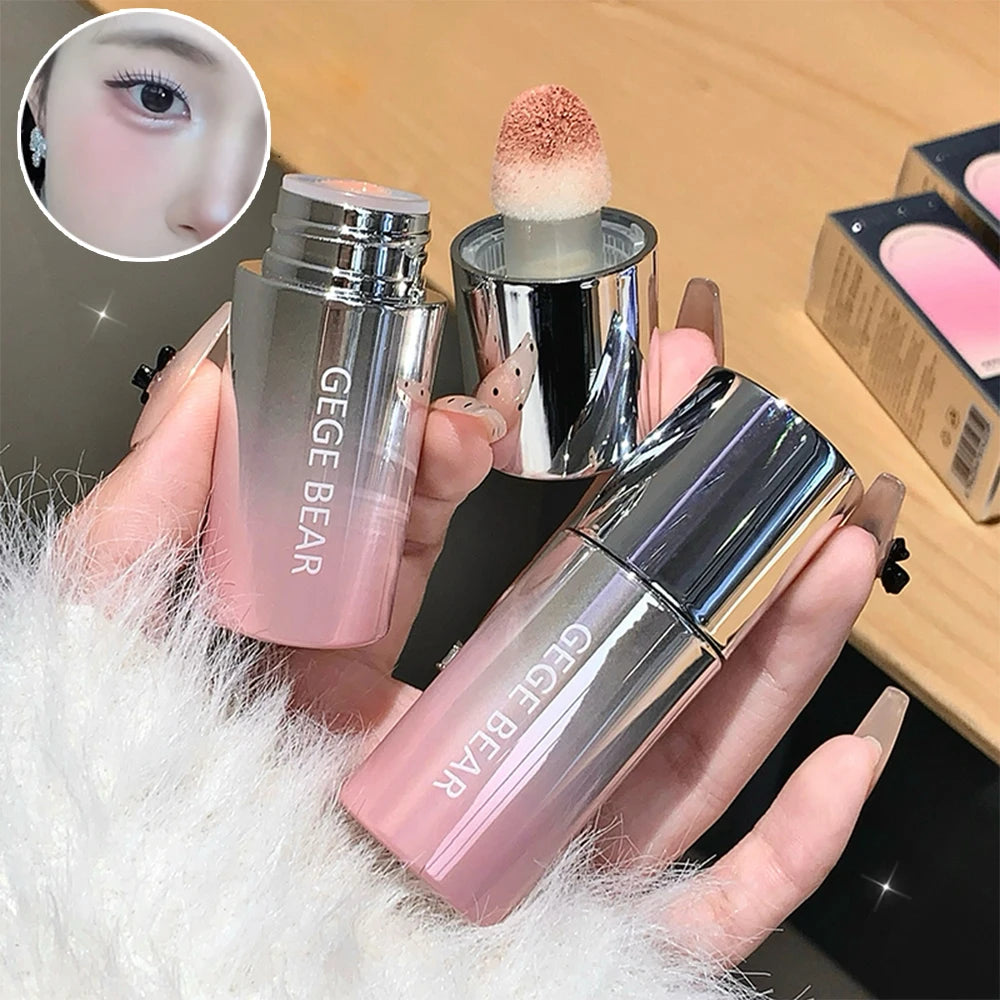 Gege Bear 5-color Liquid Blush Stick Sponge Head Long-lasting Qme