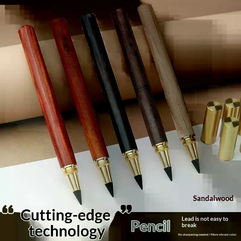 Inkless HB Wooden Pencil Portable Long Lasting Artists Sketching Qme