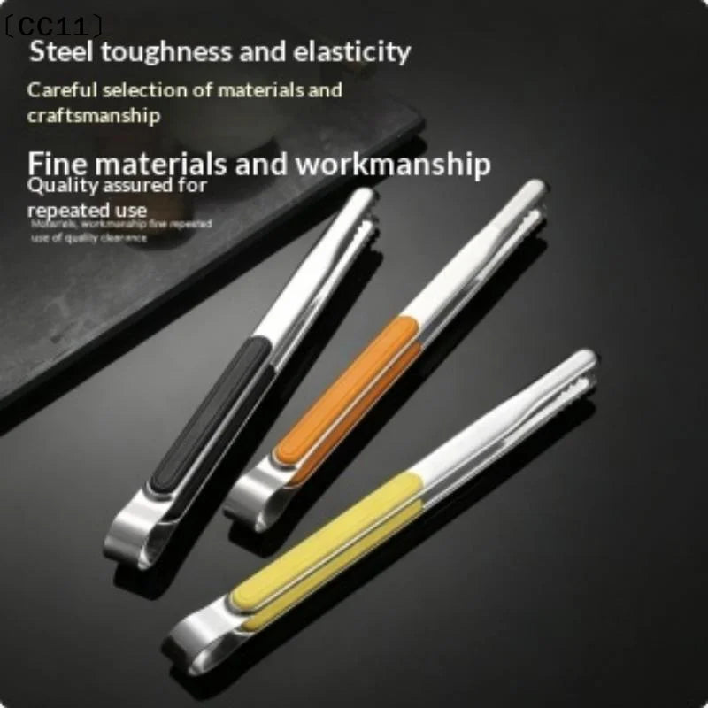 Stainless Steel Barbecue Clip Non-slip Thickened Simplicity Portable Qme
