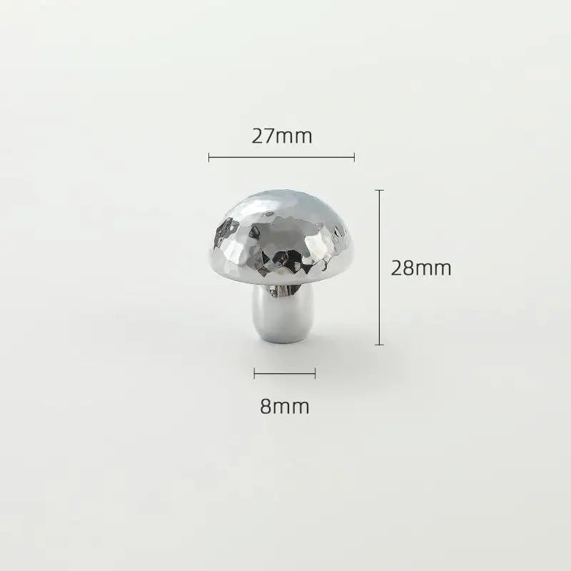 Brass Silver Ball Furniture Pull Handles Hand-forged Hammer Cabinet Handles Door Drawer Knob Kitchen Wardrobe Cupboard Pulls Qme A7