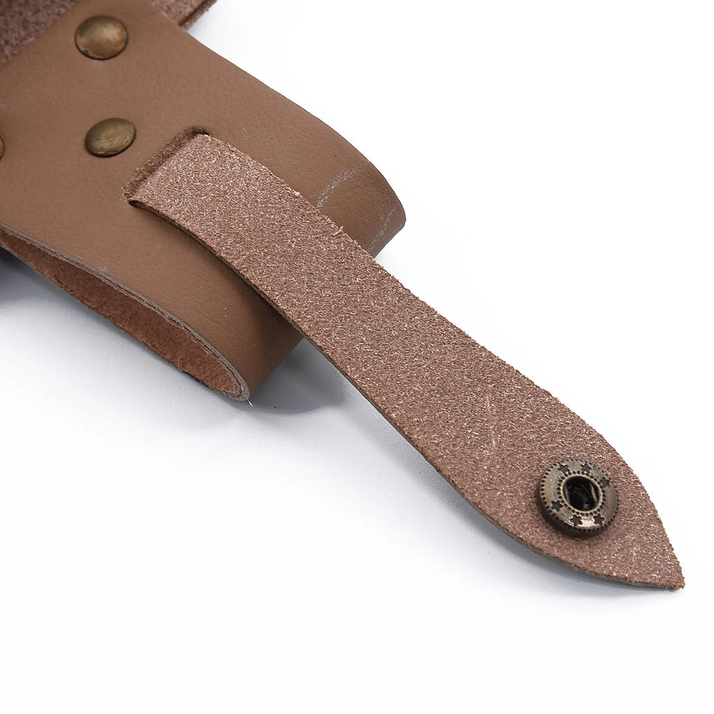 Practical Home Supplies With Buckle Electrician Holder Scissor Bag Storage Portable Leather Sheath Tool Pruning Gardening Pouch Qme
