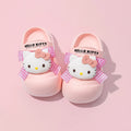 Hello Kitty Kuromi Slippers Student-Style Perforated Sandals Non-Slip Beach and Indoor Round-Toe Sandals Qme 4 200mm