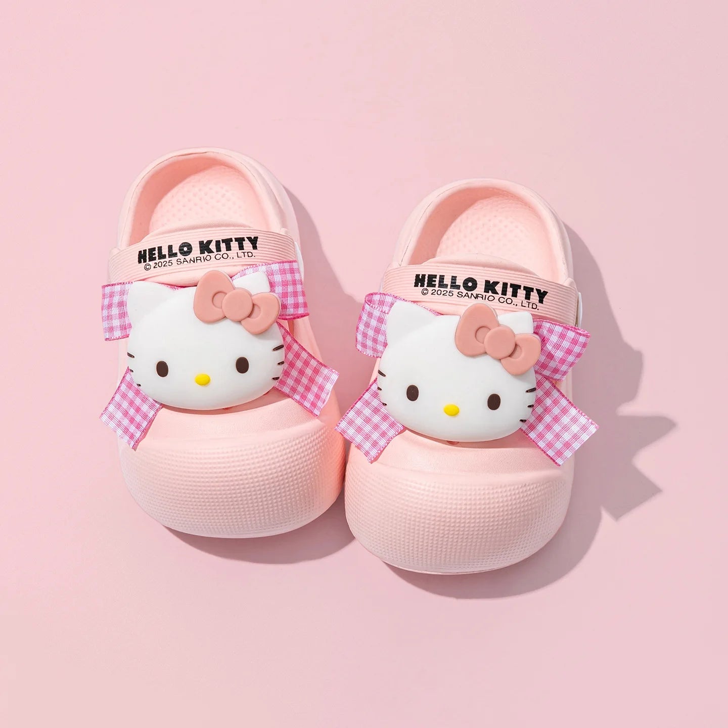 Hello Kitty Kuromi Slippers Student-Style Perforated Sandals Non-Slip Beach and Indoor Round-Toe Sandals Qme 4 200mm