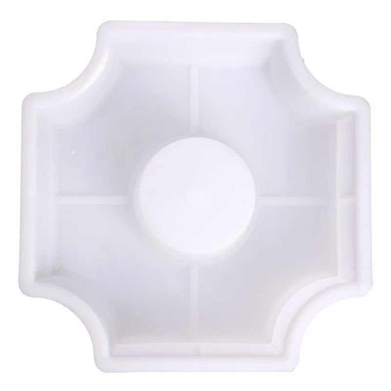 Medium Hole Grass Planting Brick Mold DIY Paths Middle Hole SHape Garden Paths Plastic Brick Mold Paving Pavement Walkway Molds Qme A