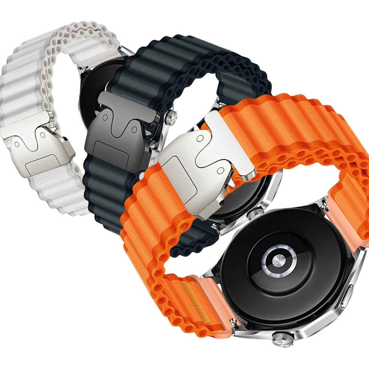 QuickFit 20mm 22mm 26mm Woven Nylon Band For Garmin Fenix 8 47mm 51mm 7 7X 6 6X 5 5X Plus/Enduro 3/Epix Pro Gen 2 Strap Bracelet Qme