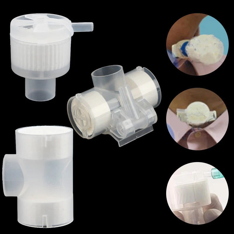 1 2 3 Medical Disposable Artificial Nose Heat Moisture Exchangers Qme
