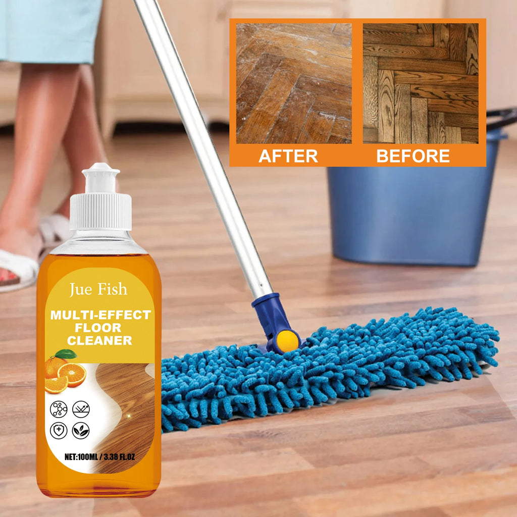 Wood Floor Brightening Cleaner Wood Stain Remover Floor Cleaning Polishing Liquid Repair Scratch Decontamination Floor Cleaner Qme