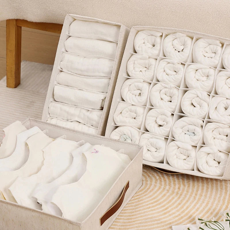 Wardrobe Organizer Clothes Ties Pants Bra Socks Storage Qme