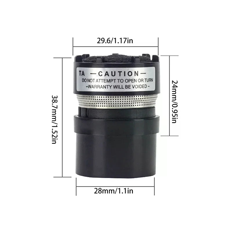 Dynamic Microphone Core Replacement Cartridge Capsule SM58 58A Qme