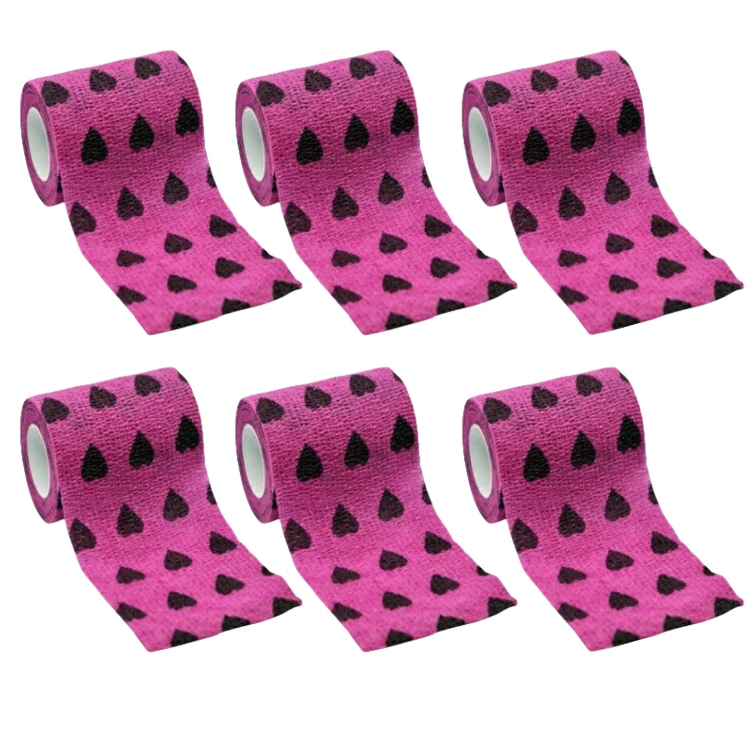 6 Gauze Bandage Self-adhesive Breathable Elastic Bandages Nail Tattoo