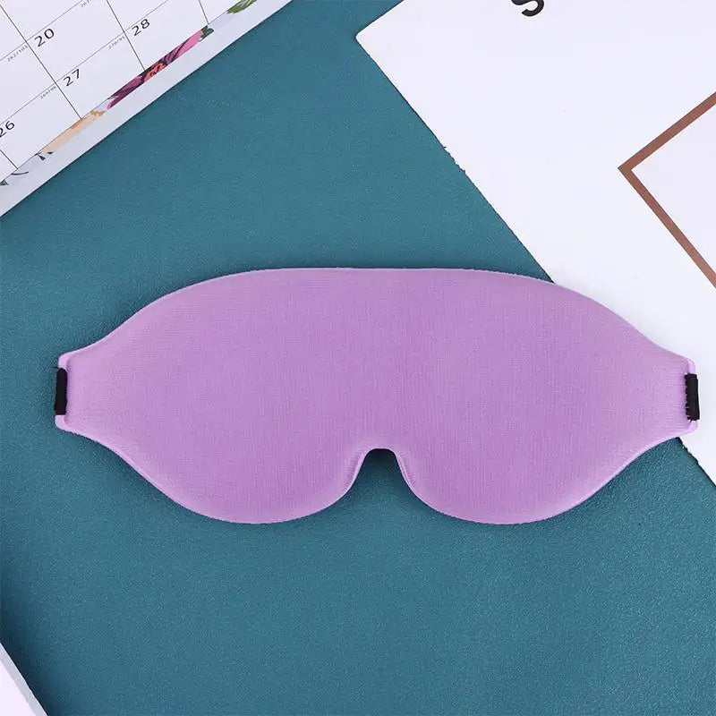 3D Sleeping Eye Mask Soft Skin-friendly Breathable Light Blocking Qme A4