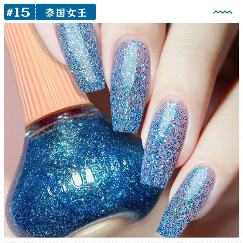 45 Colors Nail Polish Oil-based Nails No-bake Quick Dry Non-tear